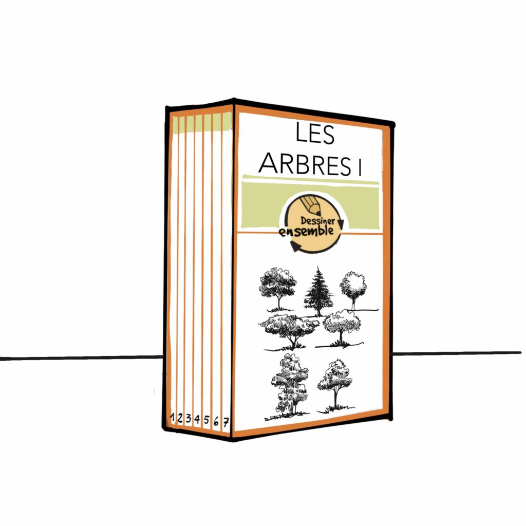 Visuel du livret « LES ARBRES » (disponible dans le Canva « les pages manquantes »).