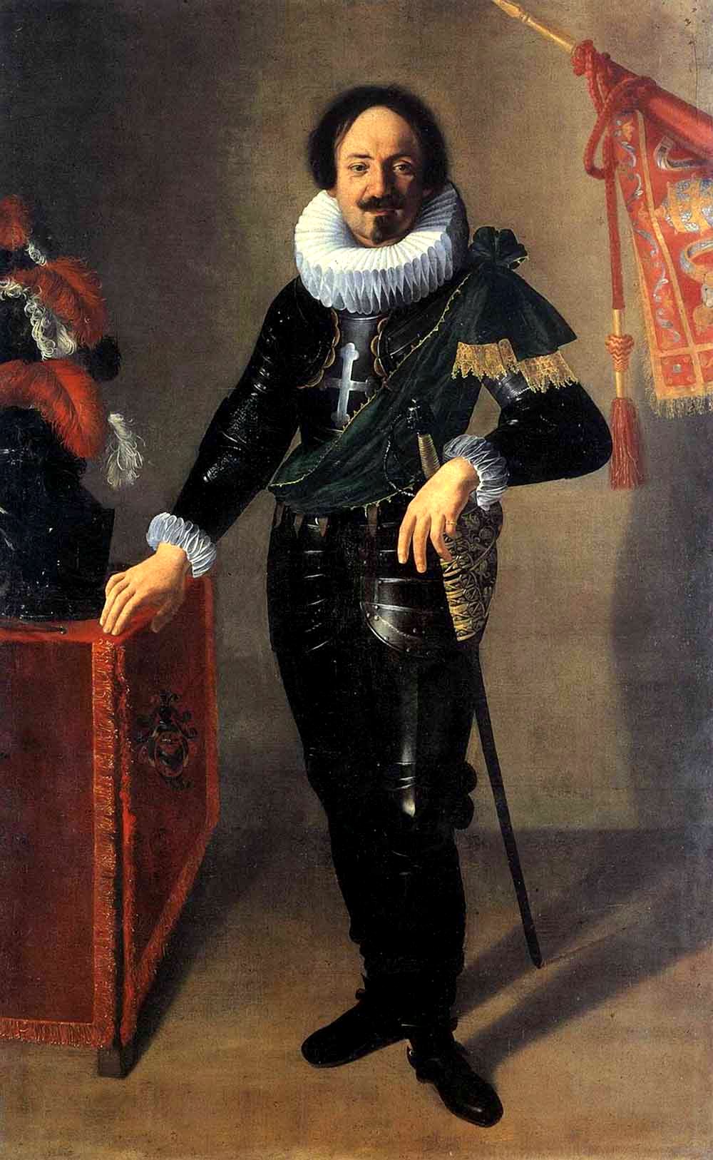 Artemisia Gentileschi — Portrait d'un condottiere, Bologne