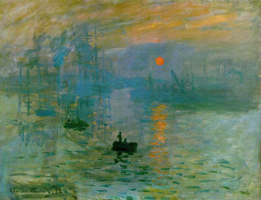 Claude Monet — Impression, Soleil Levant, 1872, huile sur toile