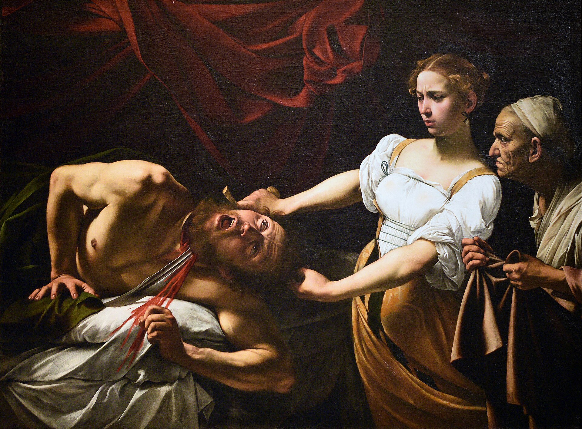 Le Caravage — Judith décapitant Holopherne, violence sacrée et ténébrisme