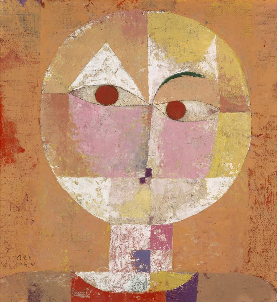 Paul Klee — Senecio, portrait abstrait, 1922