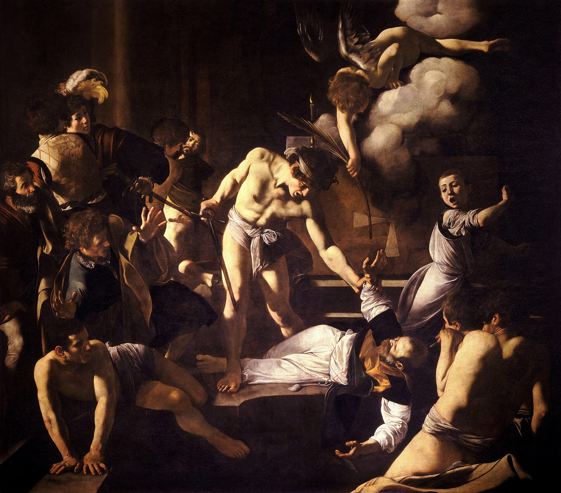 Le Caravage — Le Martyre de Saint Matthieu, clair-obscur et violence sacrée