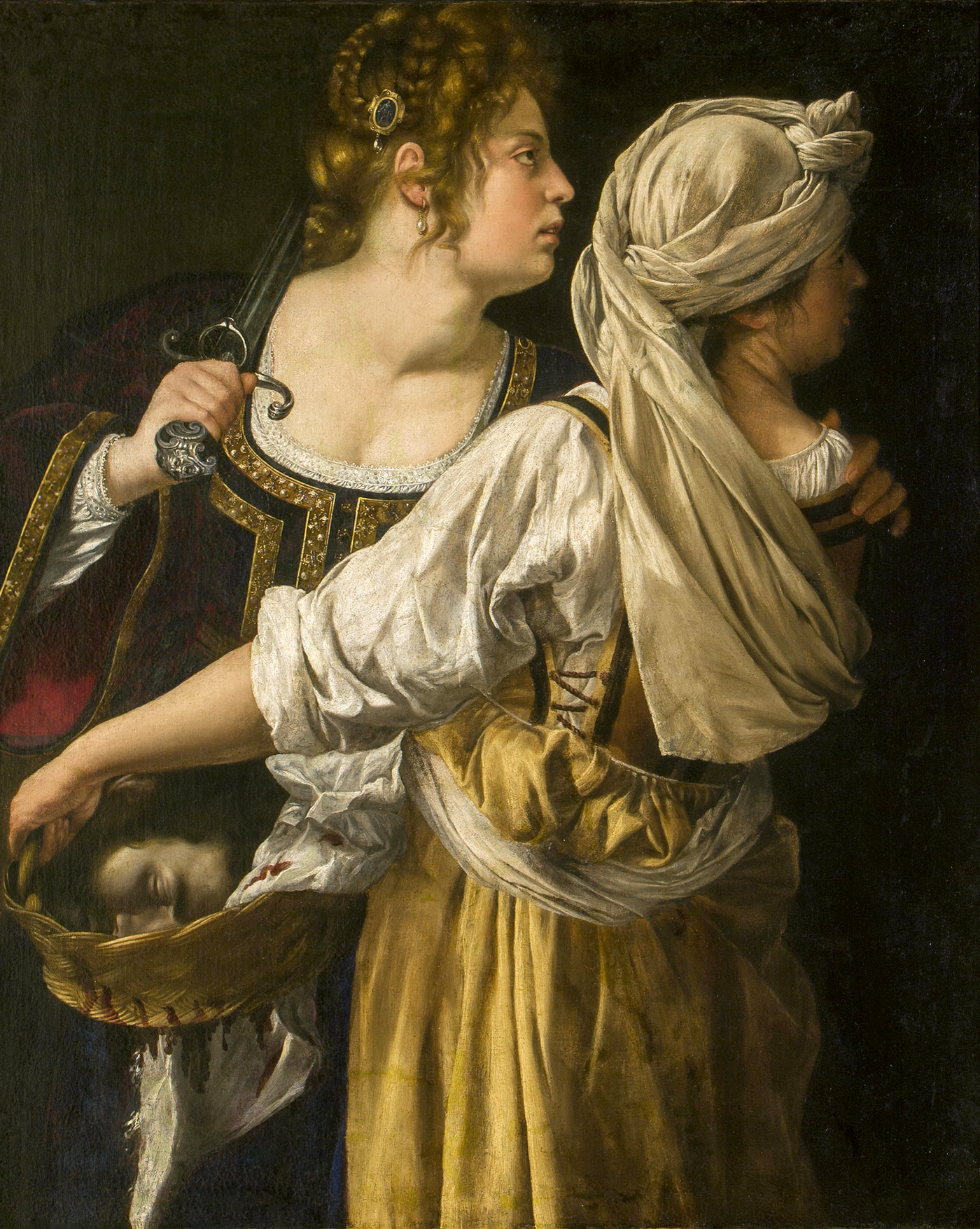 Artemisia Gentileschi — Judith et sa servante, vers 1618-1619