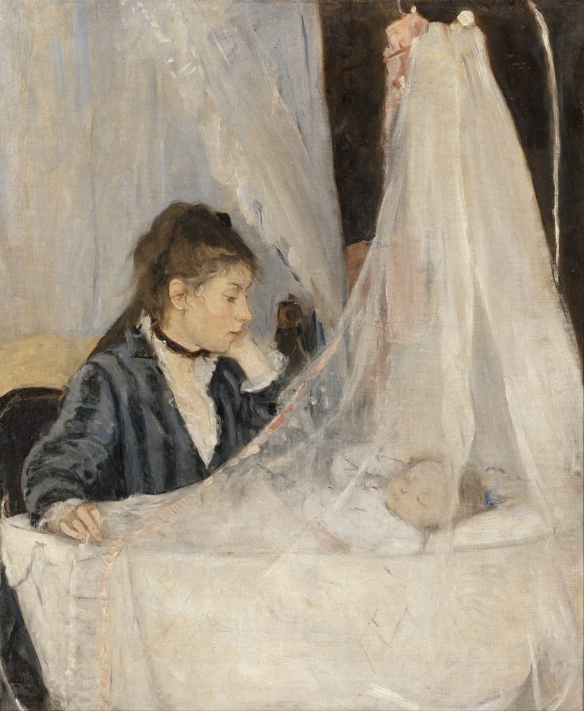 Berthe Morisot — Le Berceau, 1872